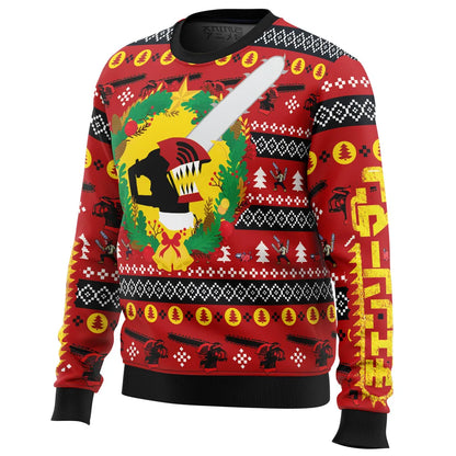 Denji Chainsaw Man Best Ugly Xmas Sweater