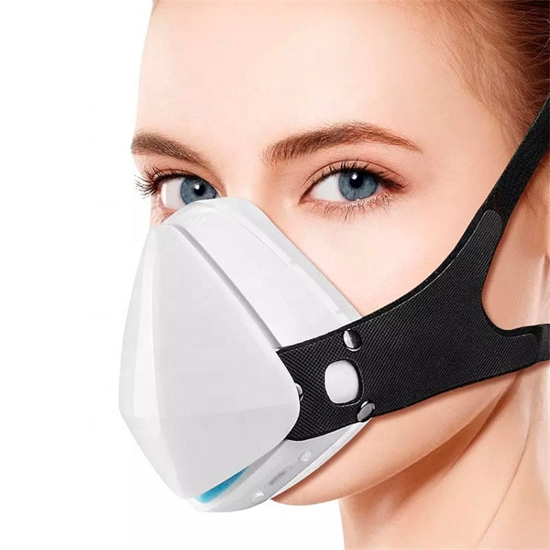 Electric Air Purifier Fan Mask