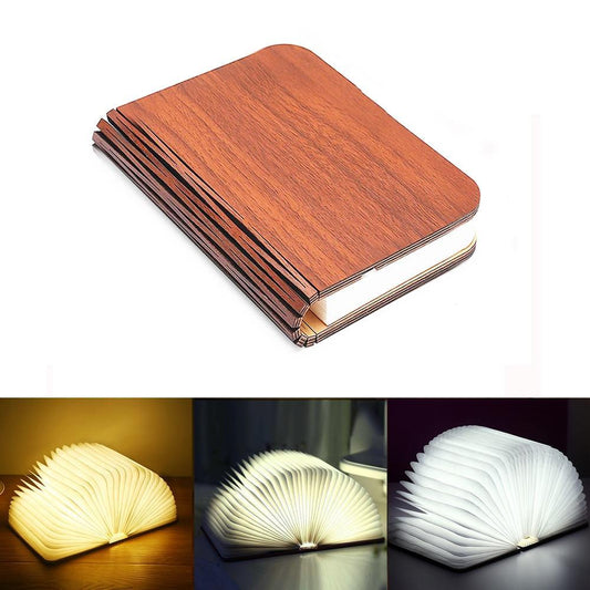 Foldable Accordion Book Lamp