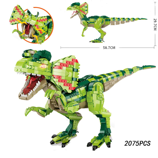 Building Block Dinosaur Kit
