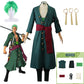 Roronoa Zoro Full Set Robe Cosplay with Wig