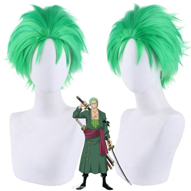 Roronoa Zoro Full Set Robe Cosplay with Wig