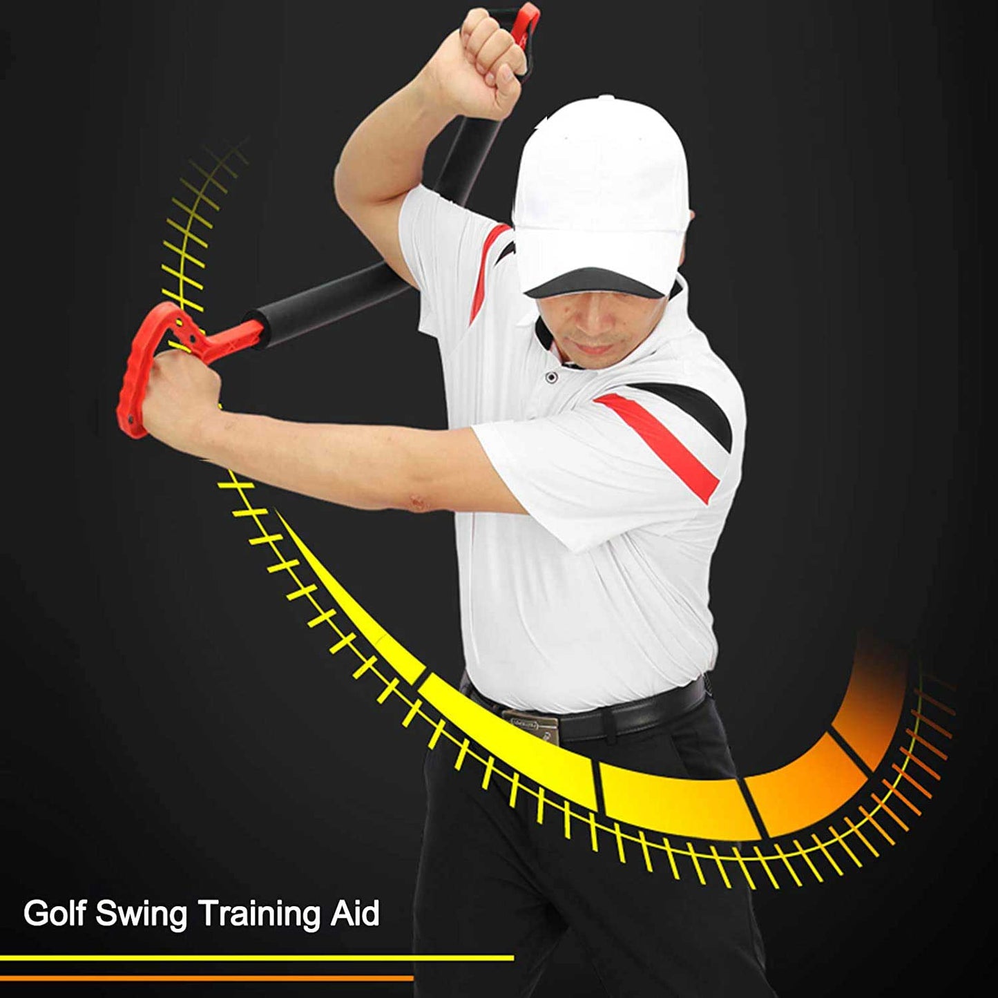 Golf Alignment Gesture Swing Training Aids Correct Muscle Memory