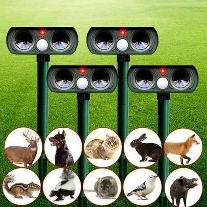 Infrared Solar Powered Animal Pest Repeller