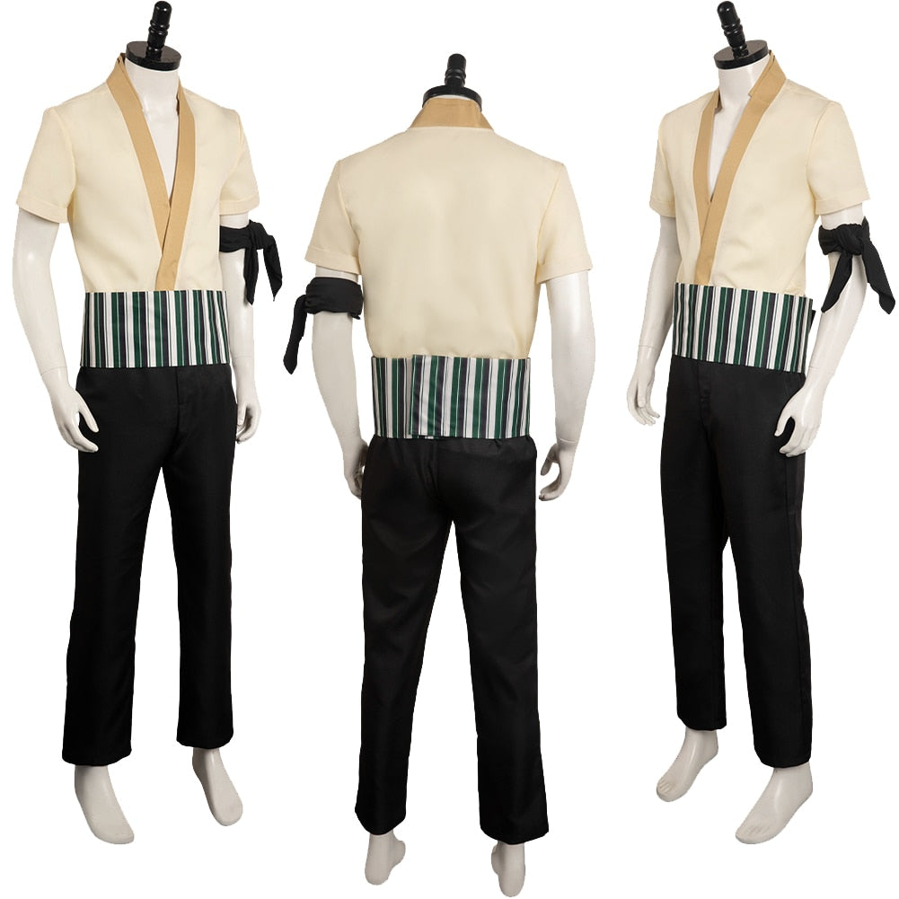 Live Action Roronoa Zoro Cosplay Costume