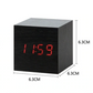 Minimalist LED Cube Alarm Clock