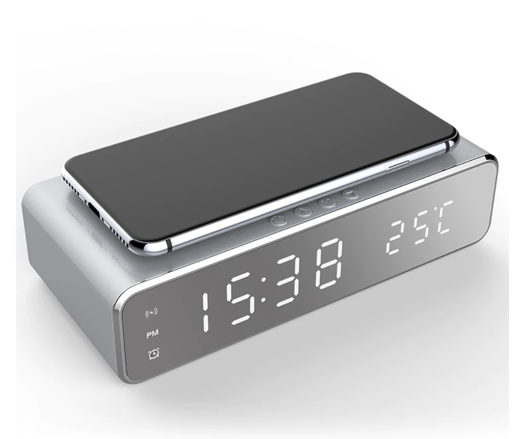 Premium Wireless Charging Alarm Clock