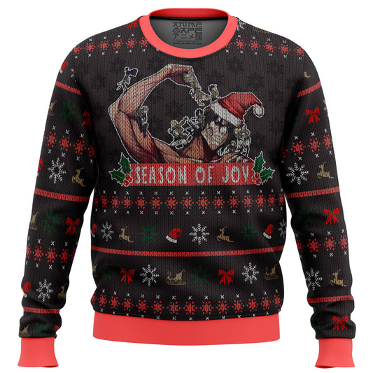 Season of Joy AOT Titan Best Ugly Xmas Sweater