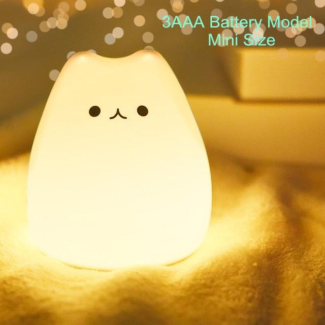 Kawaii Baby Cat Night Lamp