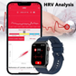 ECG Smart Watch with Blood Pressure Monitor
