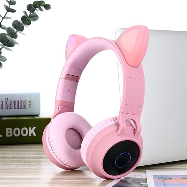 Kawaii Cat Ear Noise Cancelling Headphones