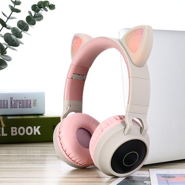 Kawaii Cat Ear Noise Cancelling Headphones