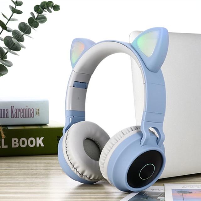 Kawaii Cat Ear Noise Cancelling Headphones