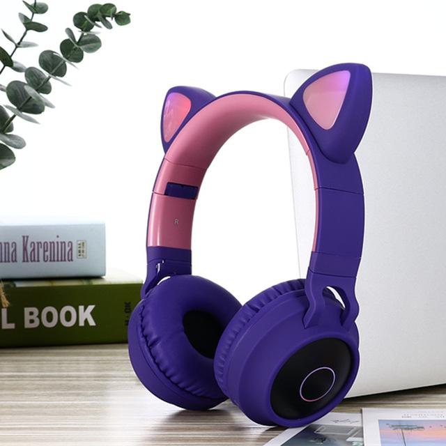 Kawaii Cat Ear Noise Cancelling Headphones