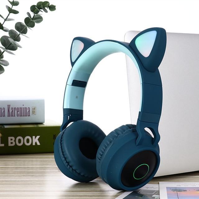 Kawaii Cat Ear Noise Cancelling Headphones