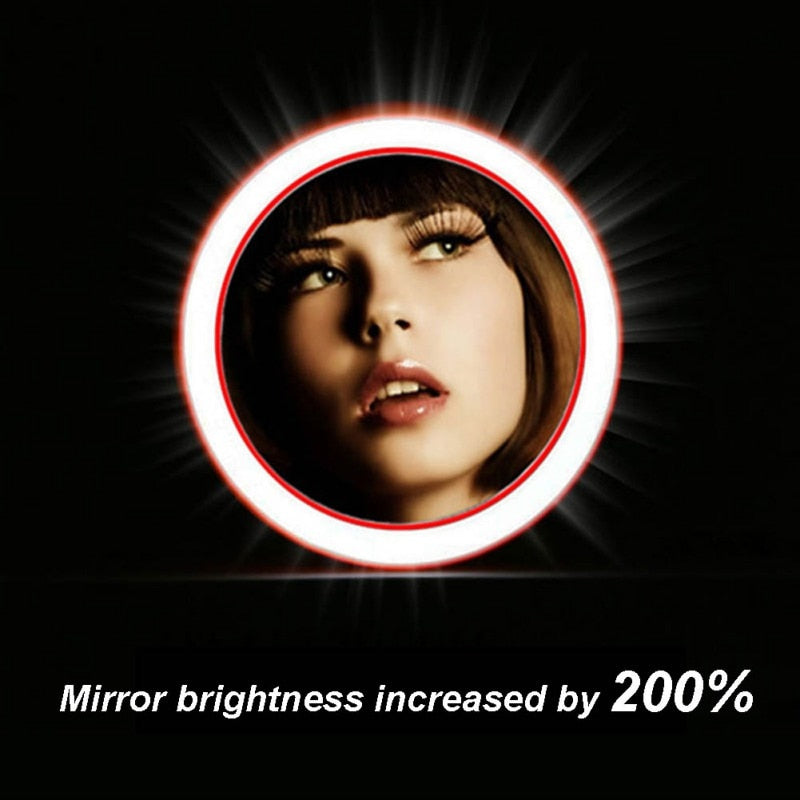 LED Makeup Mirror Wireless Charging - Yakudatsu