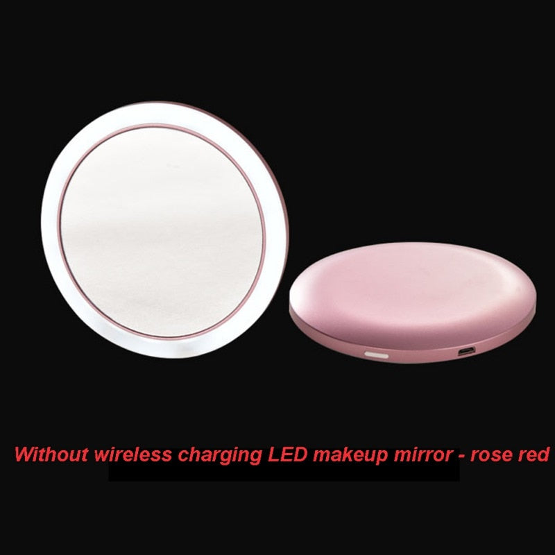 LED Makeup Mirror Wireless Charging - Yakudatsu