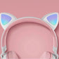 Kawaii Cat Ear Noise Cancelling Headphones