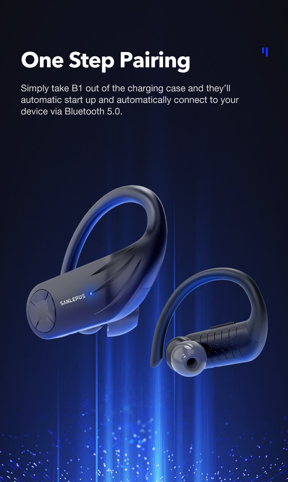 Wireless Noise Cancelling Earphones - Yakudatsu