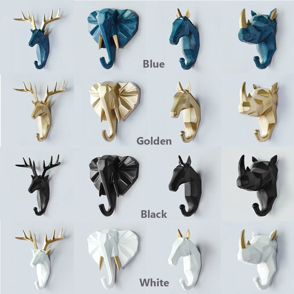 Stylish Ornamental Animal Hooks