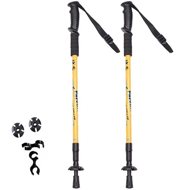 Adjustable Hiking Stick Pole (2pcs)