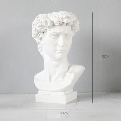 Roman Empire Head Bust Sculpture Planter