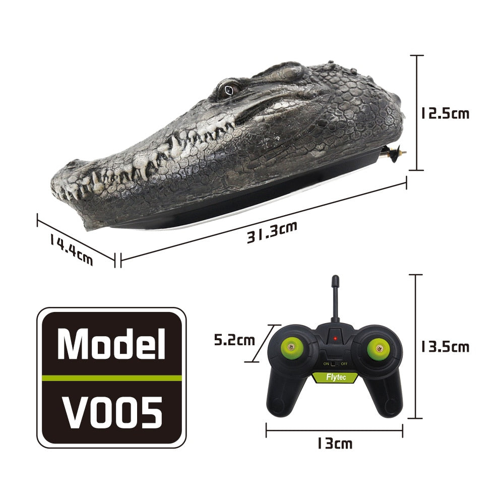 Remote Control Crocodile Head RC Boat - Yakudatsu