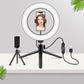 Influencer Halo Ring Light Kit - 10" LED, Desktop Stand And Phone Holder - Yakudatsu
