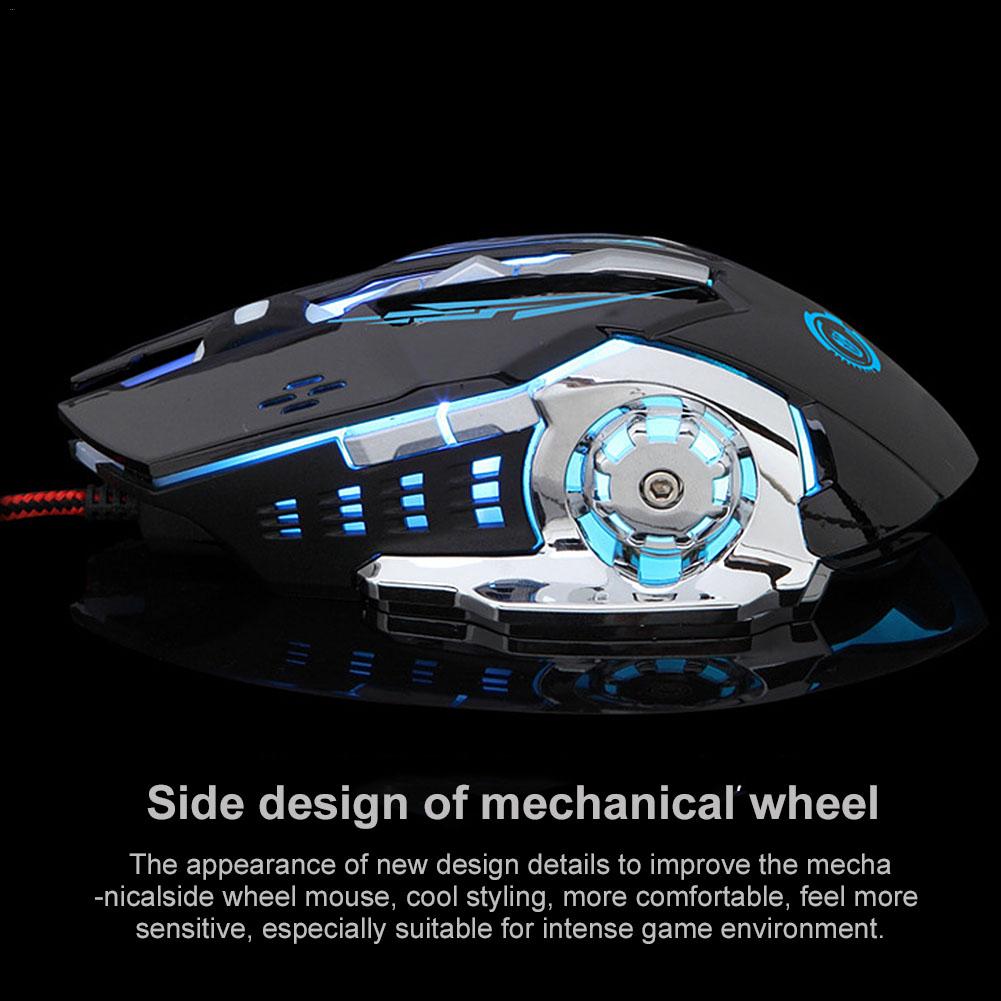 Ergonomic Computer Gaming Wired Mouse - Yakudatsu