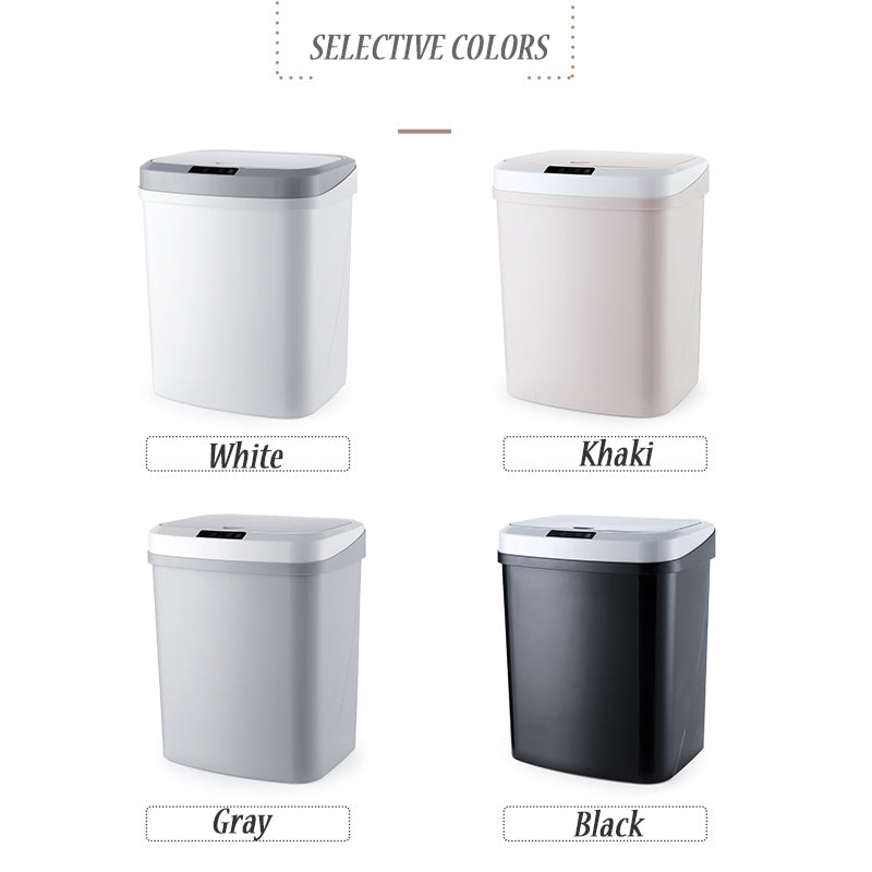 15L Automatic Motion Sensor Touchless Trash Can - Yakudatsu