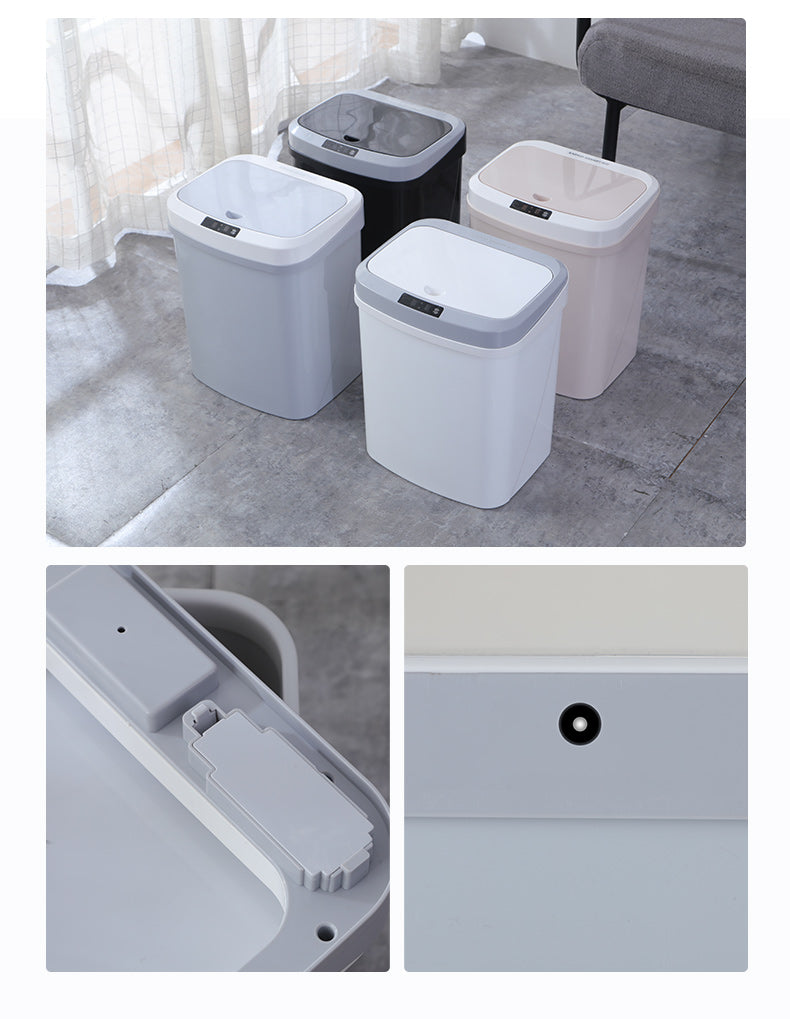 15L Automatic Motion Sensor Touchless Trash Can - Yakudatsu