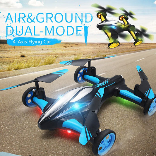 RC Drone Flying Car Remote Control Toy Stunt Quadcopter - Yakudatsu