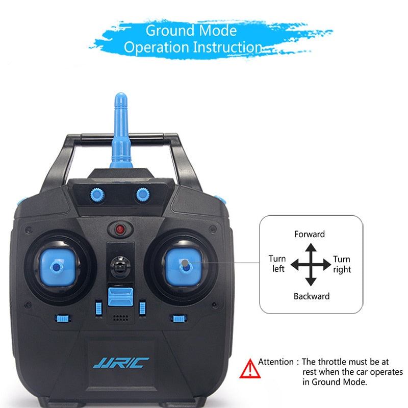 RC Drone Flying Car Remote Control Toy Stunt Quadcopter - Yakudatsu