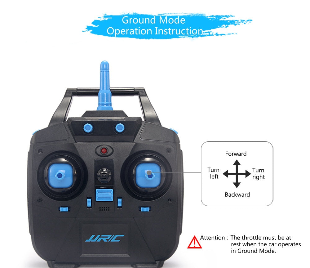 RC Drone Flying Car Remote Control Toy Stunt Quadcopter - Yakudatsu