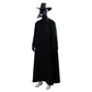 Halloween Black Plague Robe Doctor Costume - Yakudatsu