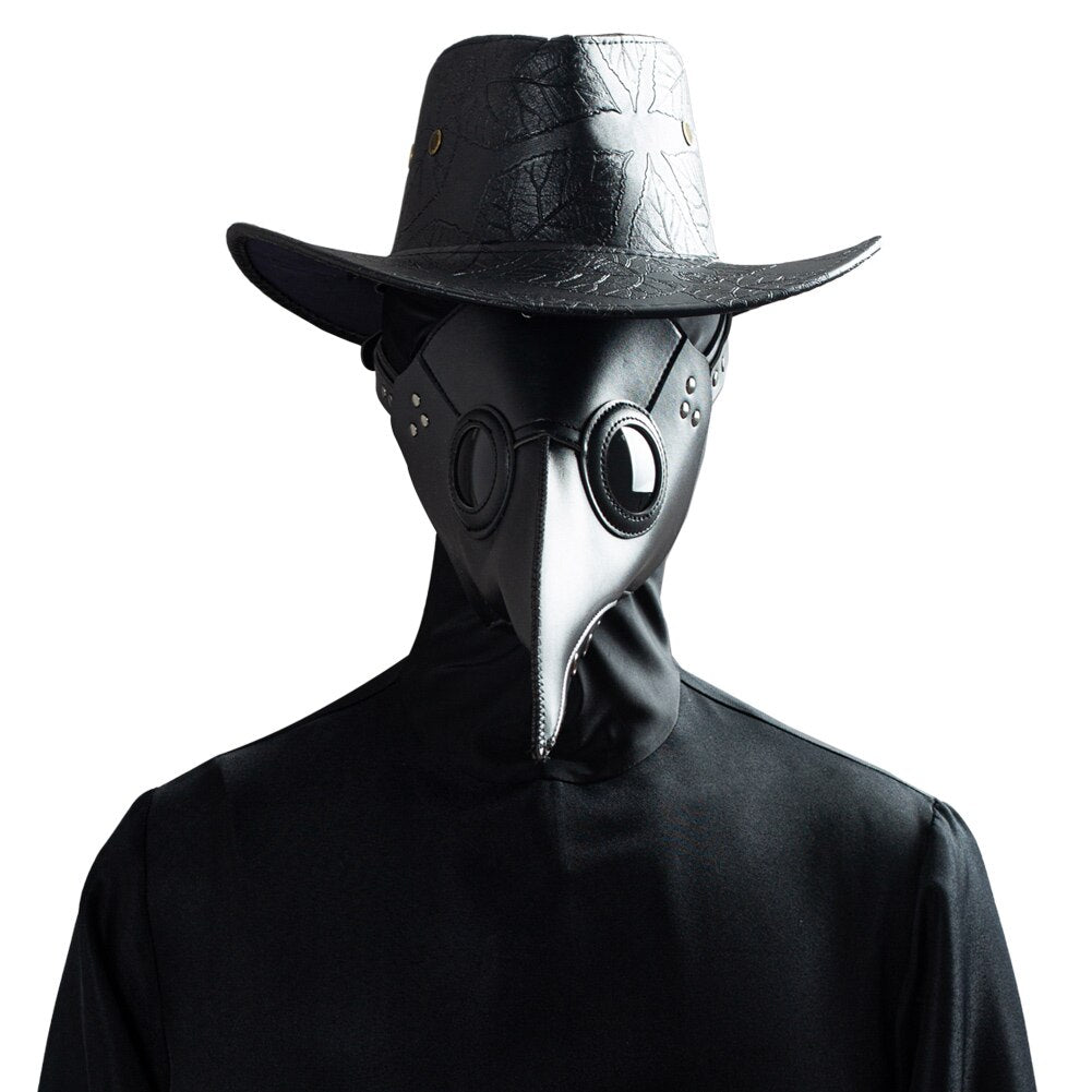 Halloween Black Plague Robe Doctor Costume - Yakudatsu