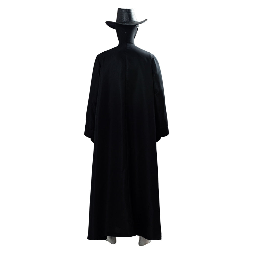 Halloween Black Plague Robe Doctor Costume - Yakudatsu