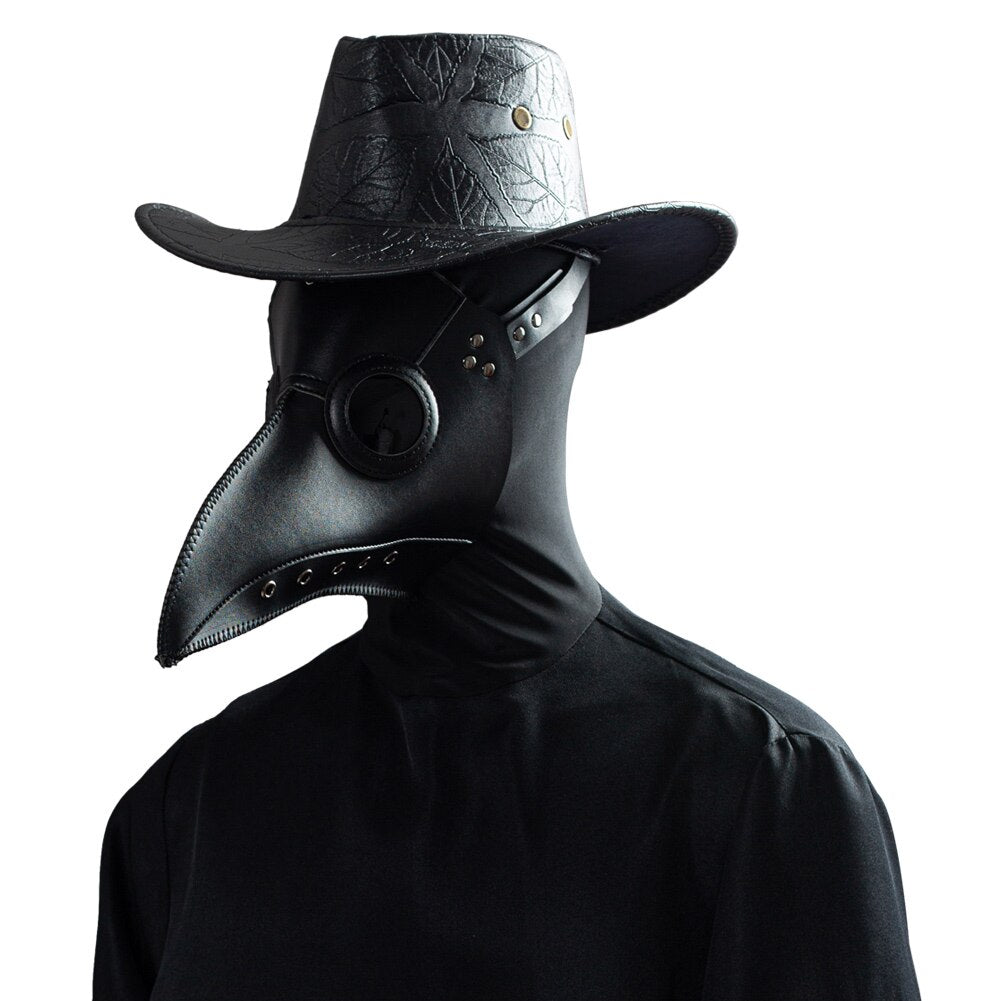 Halloween Black Plague Robe Doctor Costume - Yakudatsu