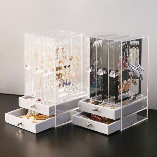 Transparent Jewelry Organiser Box For Women