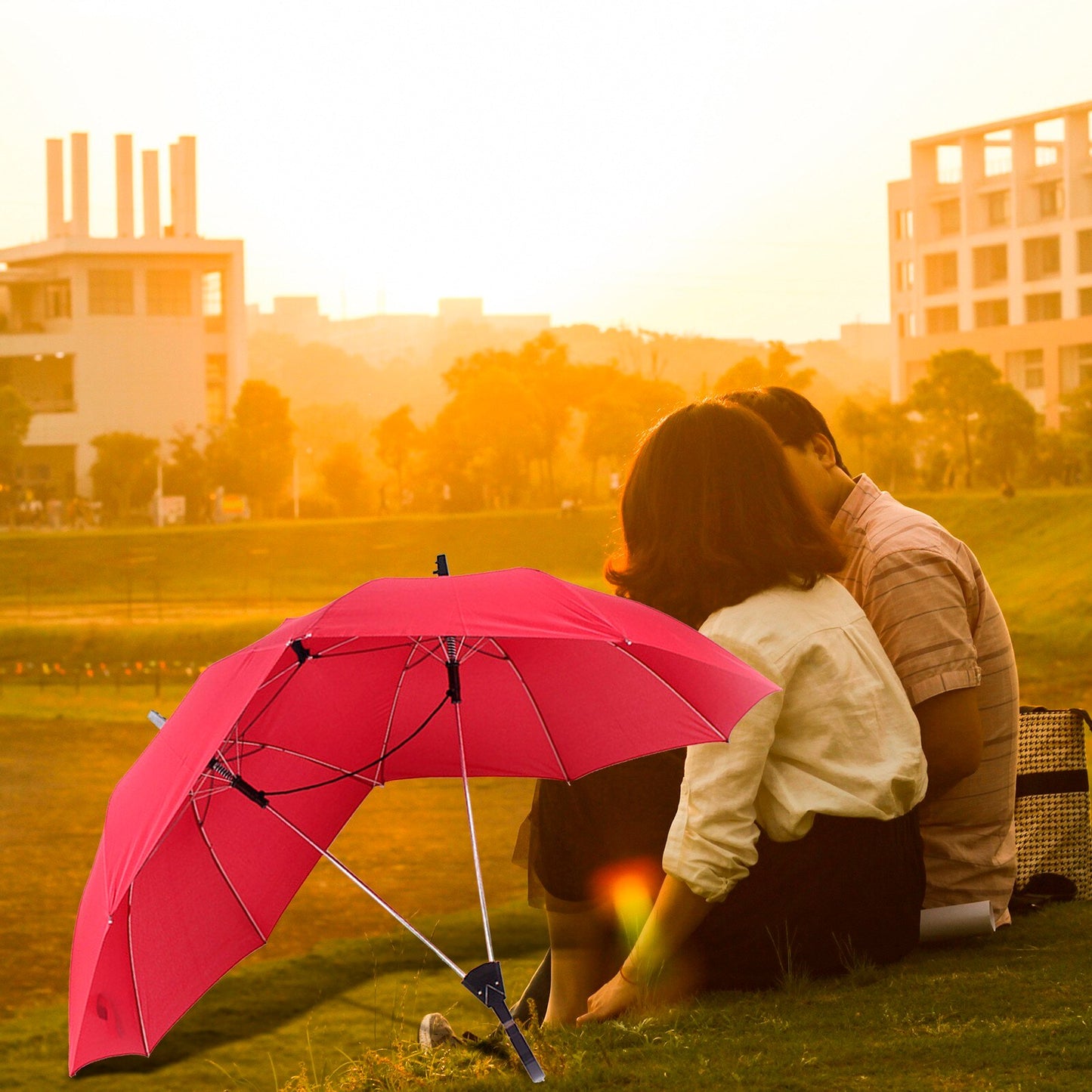 Couples Double Umbrella
