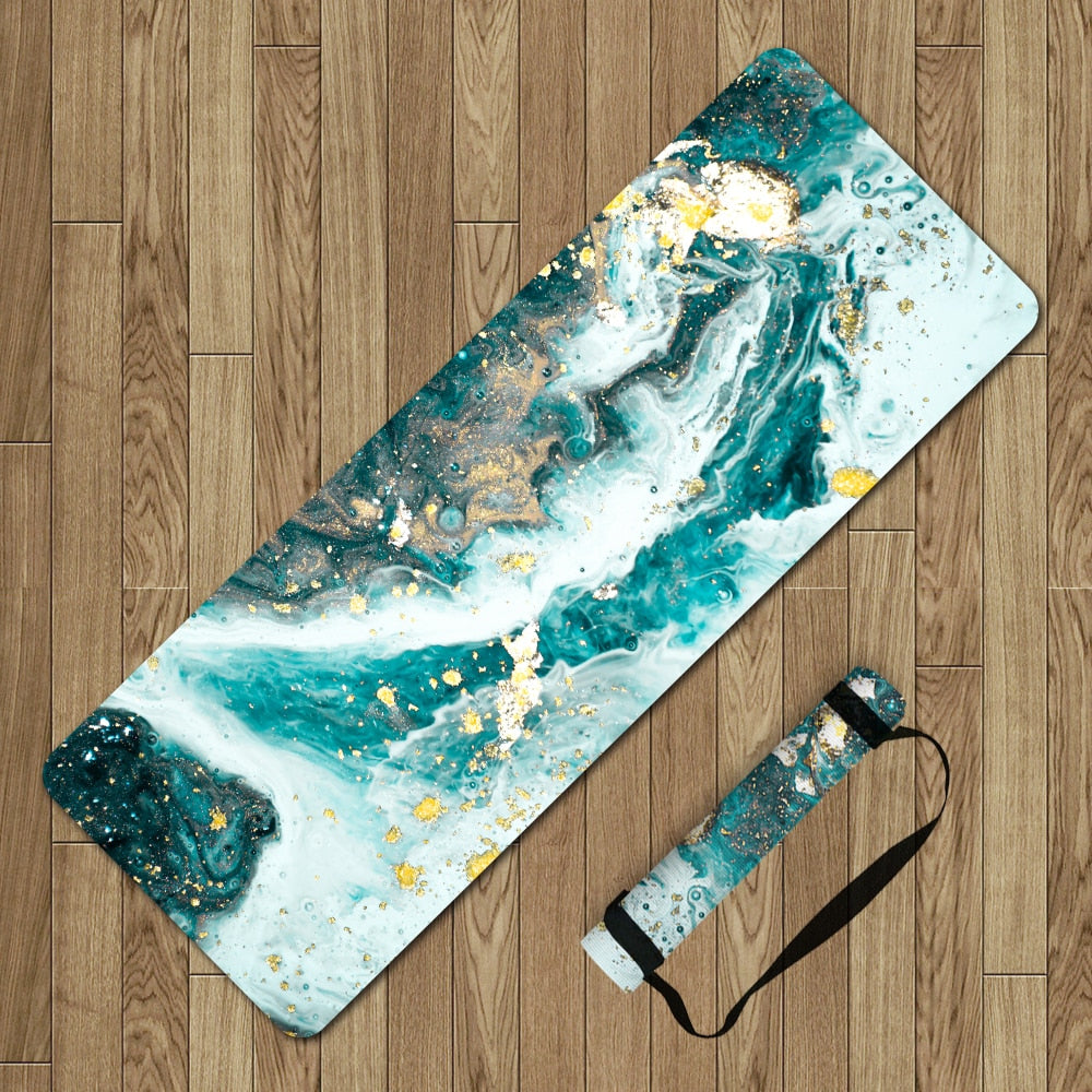 Elysian Artistic Designer Yoga Mat - Yakudatsu