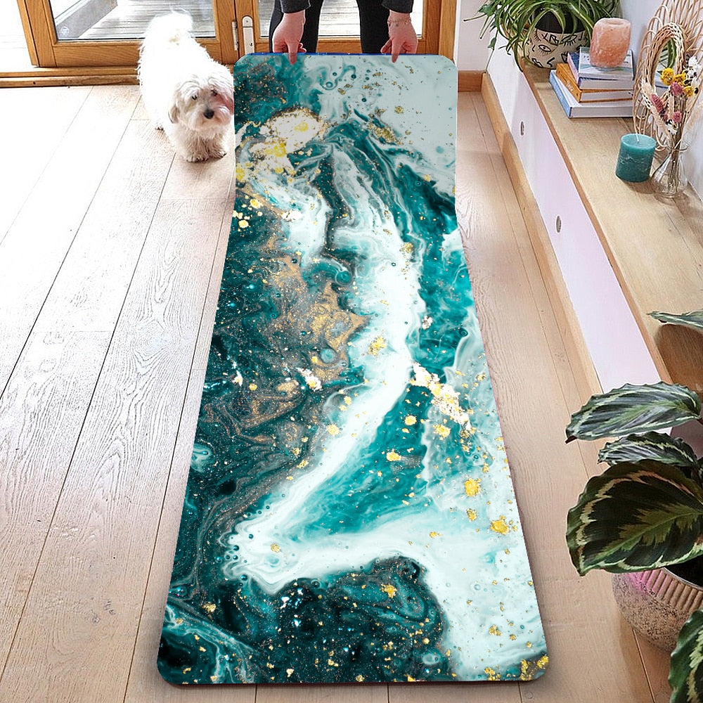 Elysian Artistic Designer Yoga Mat - Yakudatsu