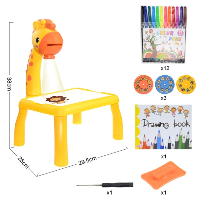 Kids Projector Drawing Table