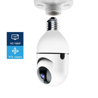 Lightbulb Infrared Night Vision Security Camera