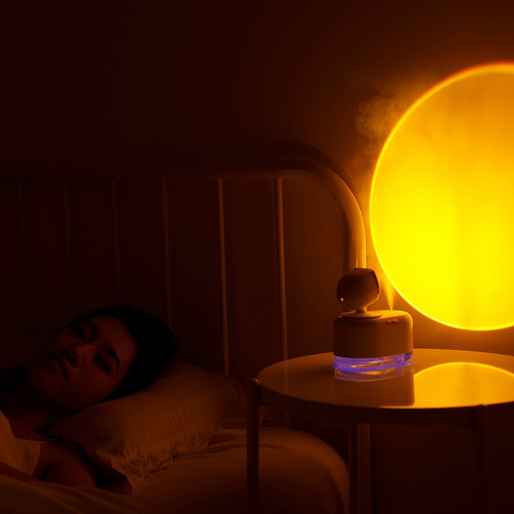 Mini Sunset Humidifier Lamp