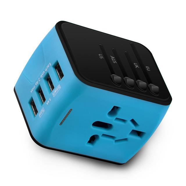 Universal USB Travel Adapter Plug