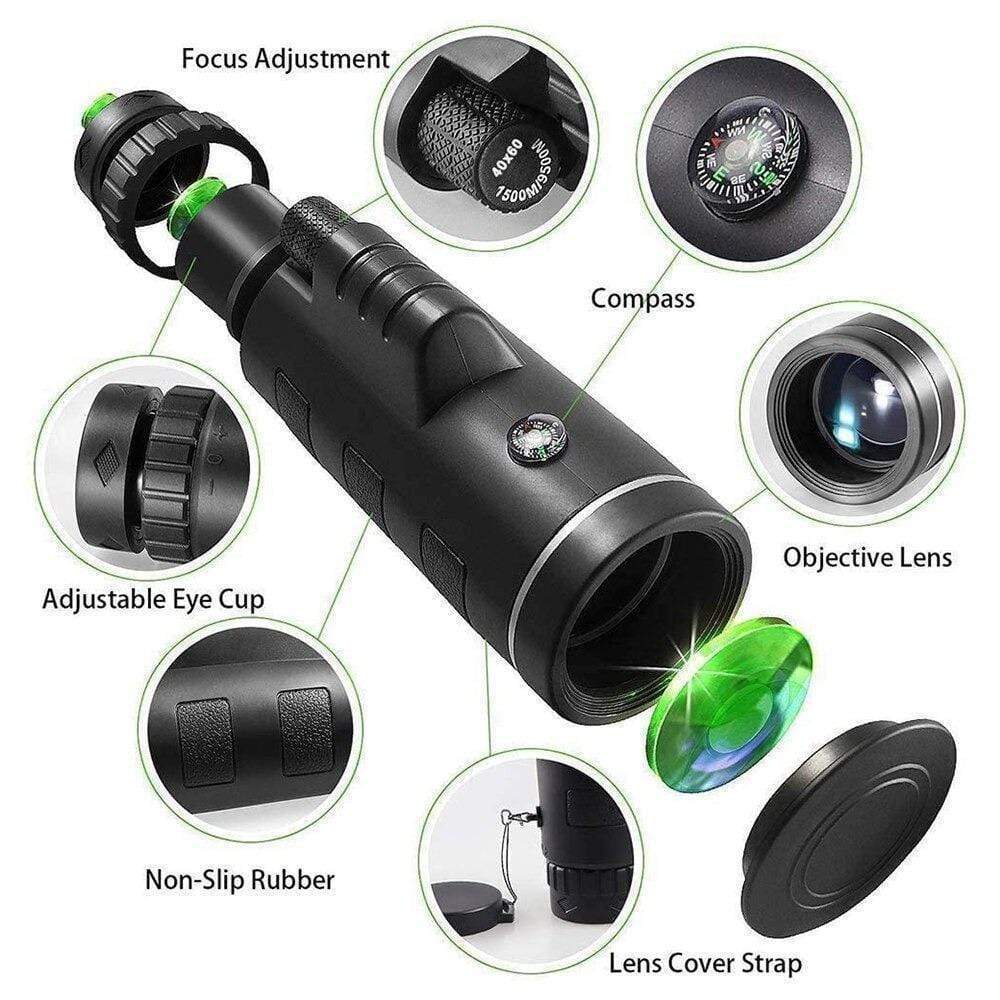 Premium Waterproof 4k Starscope Monocular